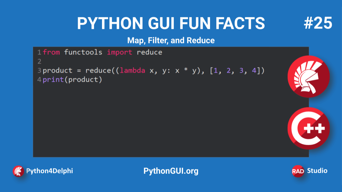 Learn Powerful Python Map, Filter, And Reduce Functions In A Delphi ...