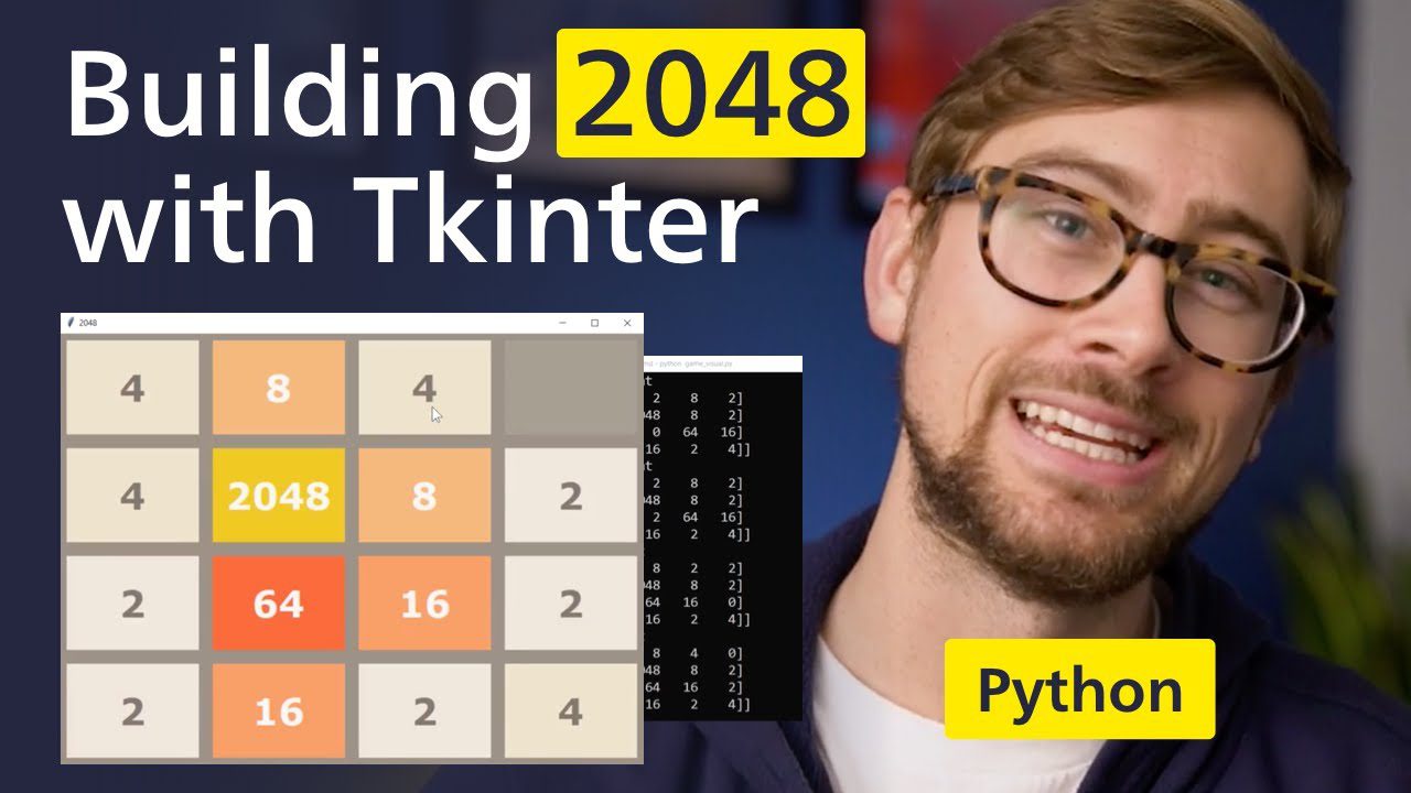 How To Make A 2048 Desktop App With Python in 20 Minutes