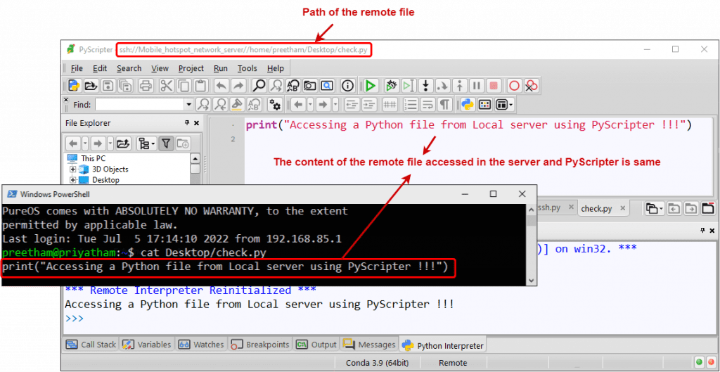 How To Write A Python Script Remotely Over Ssh How To Write A Python Script Remotely Over Ssh